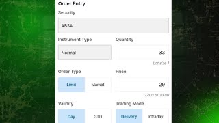 How To fill a Share Buy Order in Kenya AIB Faida Dyer Blair KSL Apps