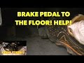 Sinking/Spongy Brake Pedal -With ABS SYSTEM?? Nothing Works? Watch Fixed!