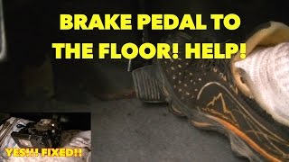 Sinking/Spongy Brake Pedal -With ABS SYSTEM?? Nothing Works? Watch Fixed! screenshot 3