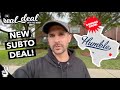 New Subto Deal in Humble, TX - Real Deal