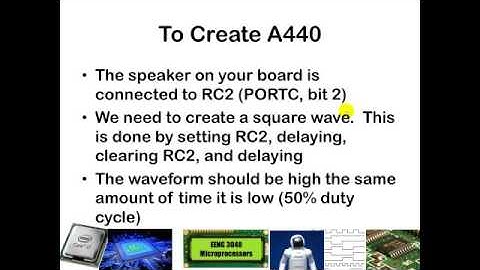 Digital Music on the PIC microcontroller