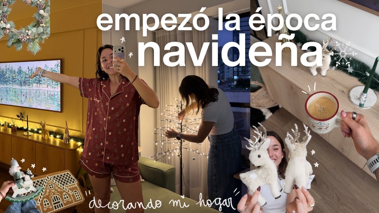 empezó la época navideña ✴︎˚｡ decorando mi hogar, hauls navideños & más