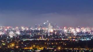 Yesterday's 4th of july fireworks over los angeles. rokinon 50mm on
canon 6d 888 x 3.2sec - f/10 -iso 1000 music is "note blanche" by
n'to.
