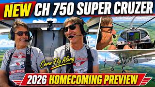 DEMO FLIGHT: Flying the NEW Zenith CH 750 Super Cruzer & 2026 Zenith Aircraft Homecoming Preview