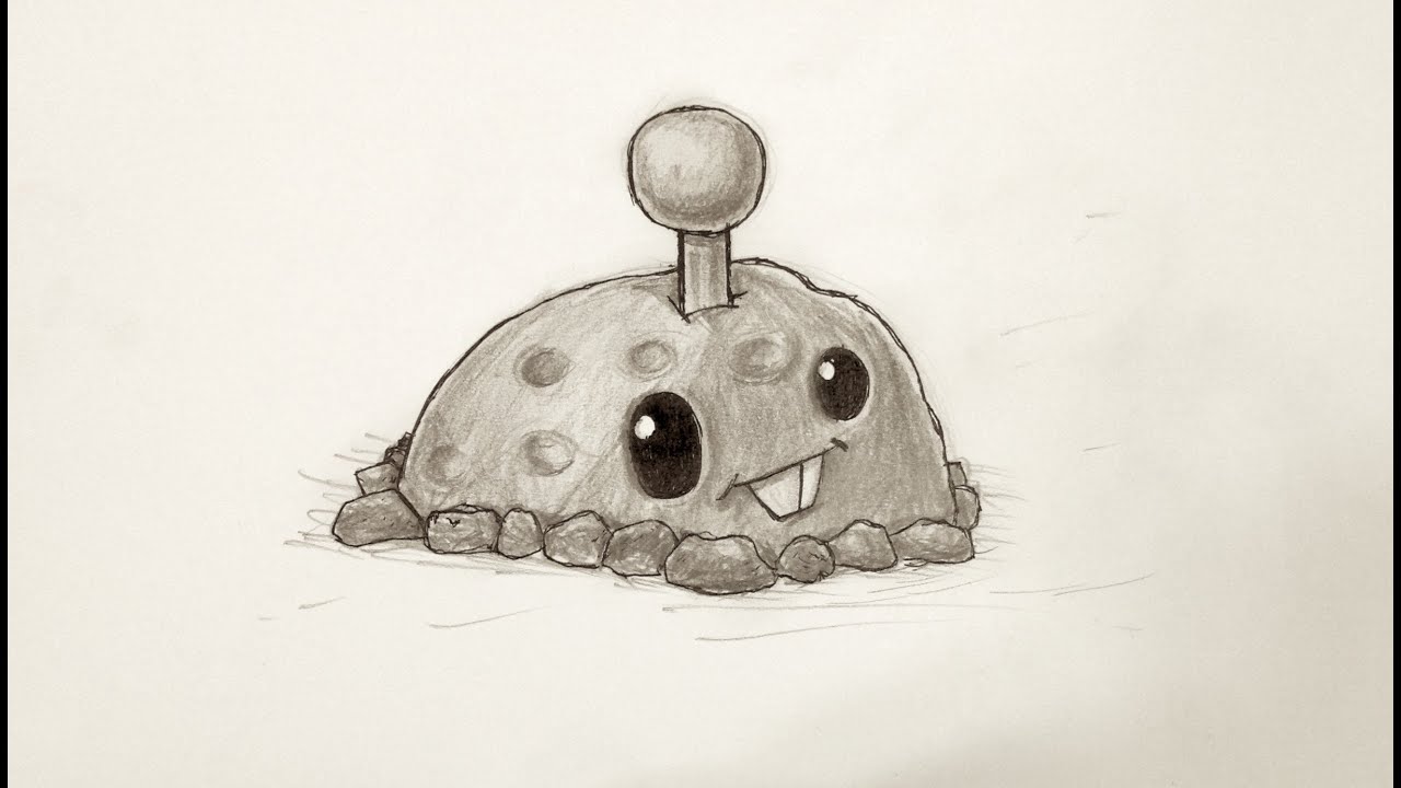 How I Draw Potato Mine Plants vs Zombies YouTube