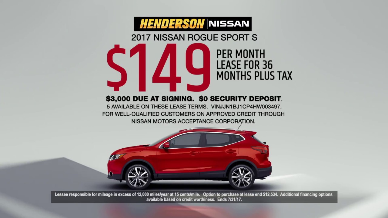 Summer Savings at Henderson Nissan!
