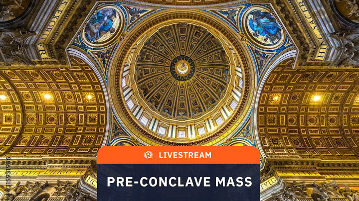 LIVE: Pre-conclave Mass for election of Pope Francis’ successor