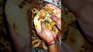 Bina tandoor ke soft Naan Roti banane ka secret! 😱 #shorts #naanrecipe #naanroti #viral #shorts