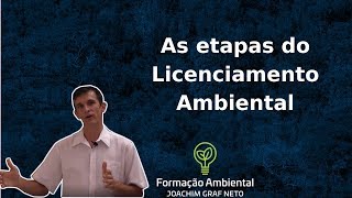 Conheça as principais etapas do Licenciamento Ambiental Conheça as principais etapas do Licenciamento Ambiental