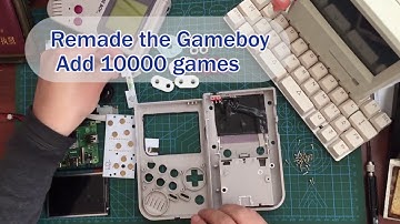Raspberry Pi is breathing new life into the Gameboy,add 30+ emulators 10000 games.By Dikdoc