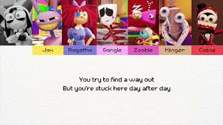 Digital Hallucination - Or3o ft. Cast of TADC [Colour-Coded Lyrics]