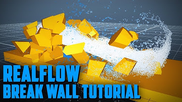 Tutorial: Realflow Break Wall With Liquid Simulation