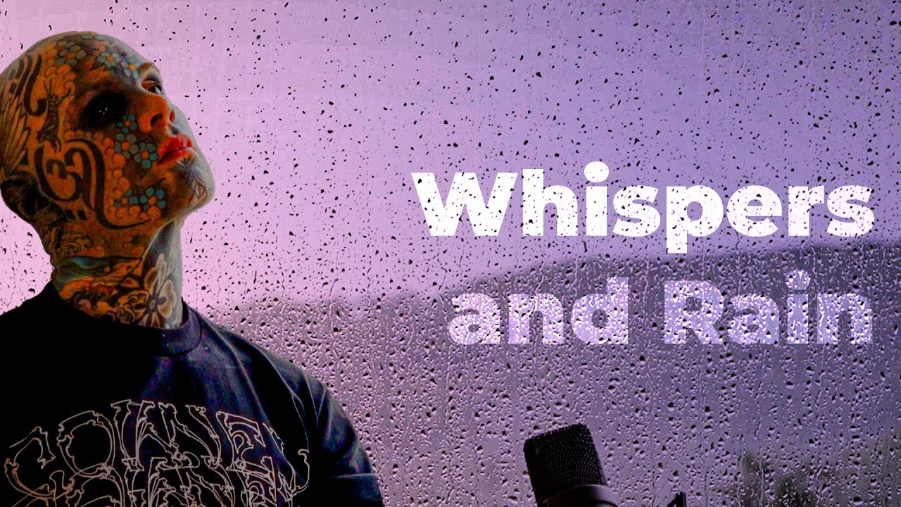 ASMR Poetry Reading with Calming Rain Sounds 🌧️📚