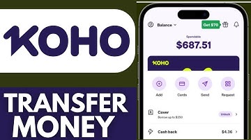 How to transfer money from koho to bank -  (Withdraw funds quickly)
