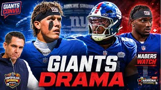 GIANTS CONVO: Jaxson Dart & Abdul Carter Drama, Joe Schoen Extension, Nabers Injury Watch