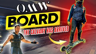 OMW Calvary the new electric skateboard Bully on the block