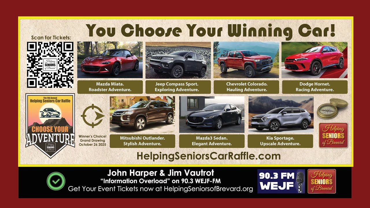 Car Raffles Alberta Helping Seniors Car Raffle on Information Overload Radio - YouTube