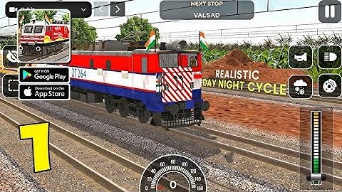 Indian Train Simulator Mobile Gameplay Walkthrough PART-1 (ios, Android)