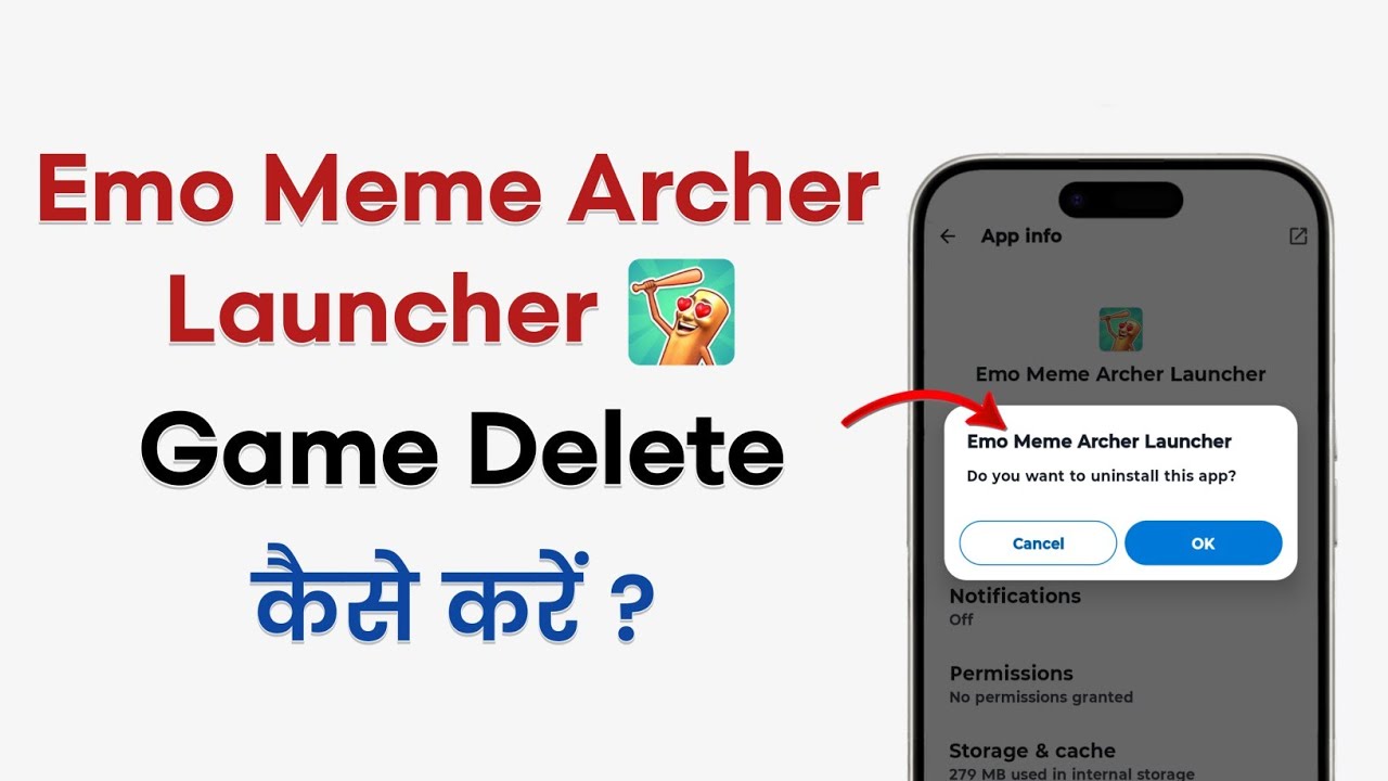 How To Uninstall Emo Meme Archer Launcher Game | Emo Meme Archer ...