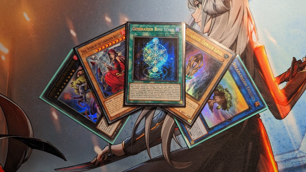 Competitive Plant Generaider deck profile TCG March 2023 Yugioh YouTube