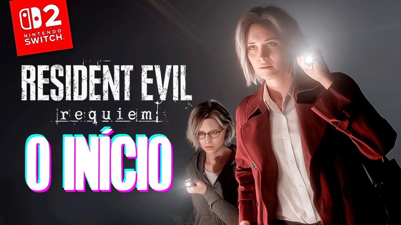 Resident Evil Requiem - O Início no Nintendo Switch 2 (Gameplay PT-BR)