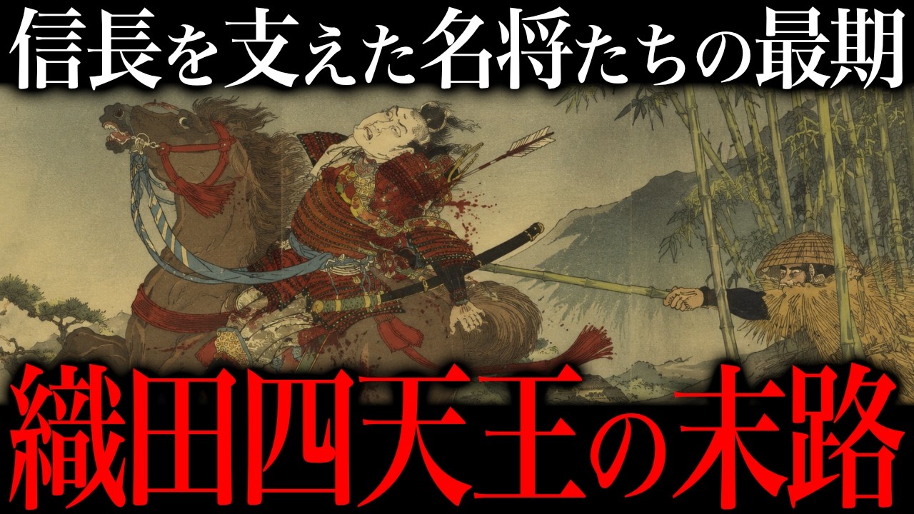 織田四天王の悲惨な末路。本能寺の変で『すべて』を失った名将たちの最期。