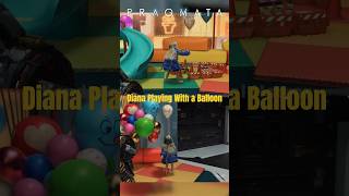 Diana Meets Mr. Balloon - PRAGMATA REM Animation #Pragmata #Capcom #PRAGMATAMoonBytes