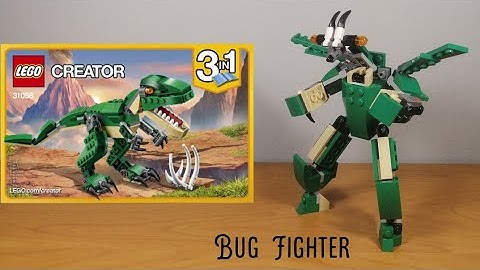 Lego 31058 alternate build Bug Fighter