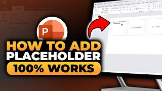 How To Add Placeholder in PowerPoint (FAST & EASY) | 100% WORKS | Placeholder PowerPoint