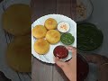 Tasty Food Snacks Kachori With Chutney