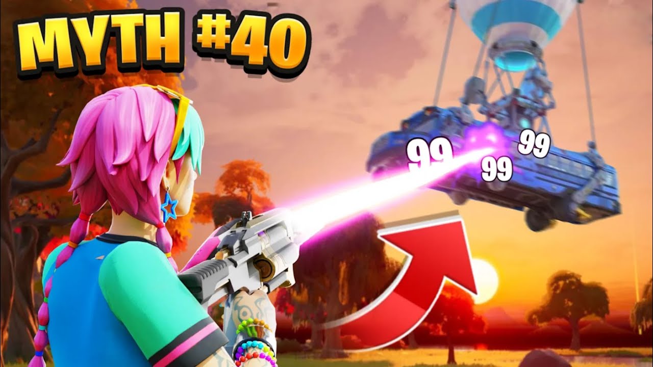 I BUSTED 40 Chapter 4 MYTHS In Fortnite! | Aced