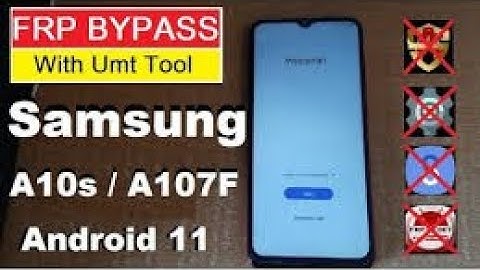Samsung A10s (A107f) frp unlock in one click via UMT Pro dongle Android 10 / youtube 100% OK