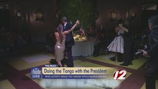 The Buzz: Tango with the president