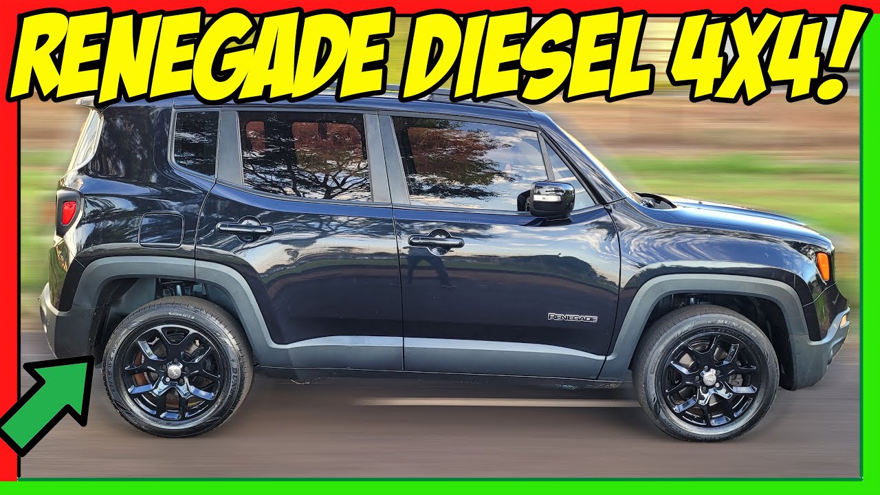 MELHOR QUE TRACKER? RENEGADE 2.0 DIESEL 4X4 LONGITUDE 2017! HR-V BEBE MENOS? #jeep #4x4 #turbodiesel