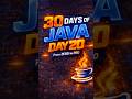 Day 20 | Java Learns to Repeat 🔁 (For Loop)  #coding #programming #javaisawesome