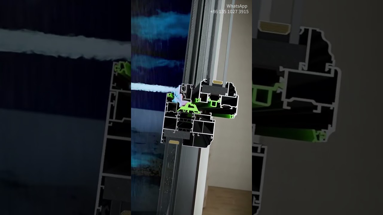 Four layers of sealed windows, no worries about weather!