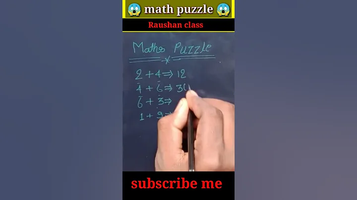 math puzzle #shorts #mathstricks #puzzles #trending @Raushanclass