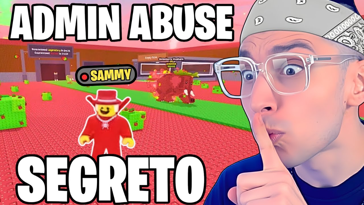 Partecipo all' ADMIN ABUSE SEGRETO con la FEBBRE su ROBLOX! 🍓🤒