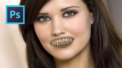 PhotoShop Tutorial - Skull Face