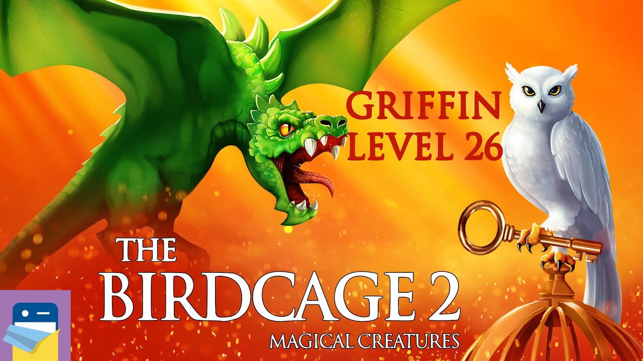 The Birdcage 2 - Griffin Pack Level 26 + All Gems + Scrolls By Pine Studio Solution