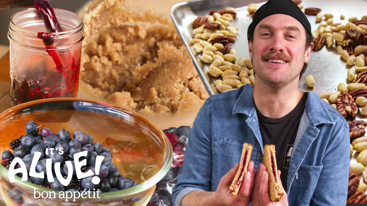 Brad Makes Fermented Peanut Butter & Jelly   It