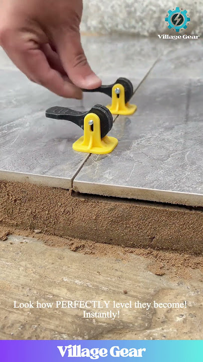 The Secret to PERFECT Tiles Every Time?!🤯 This Tool is MAGIC! #tilehack #diy #constructionhacks