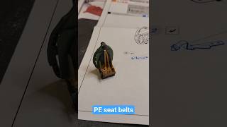 Photo etch seat belts! Airfix SUPERMARINE SPITFIRE Mk.1 (A05126B)