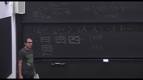 Pedro Vieira Explorations in String Theory and Holography PSI 2014 2015 Lecture 9
