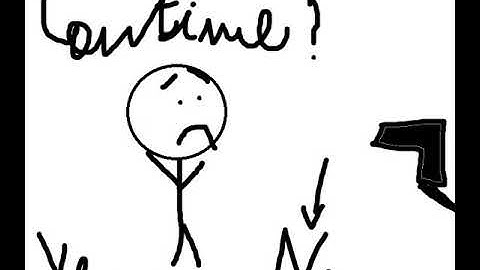 Stickman Rob Banks (PS1 Bootleg) Continue & Game Over