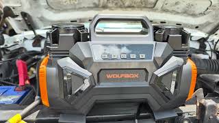Wolfbox Hyperflow 60D portable air compressor