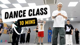Summer too hot - Dance tutorial for beginners - intermediate dancers including drills to practice