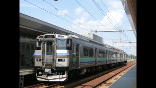 キハ201-301 江別→札幌 区間快速「いしかりライナー」 JR北海道 函館本線 3176D