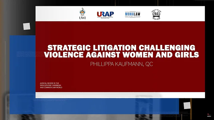 Strategic Litigation Challenging Violence Against Women And Girls With Phillippa Kaufmann QC