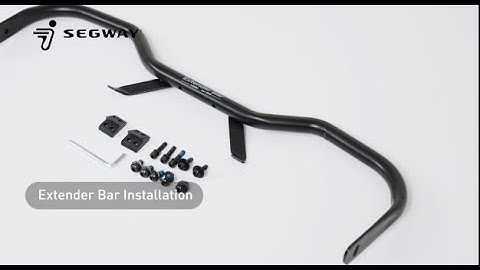 Segway Ninebot P-Series Extension Bar Installation Tutorial